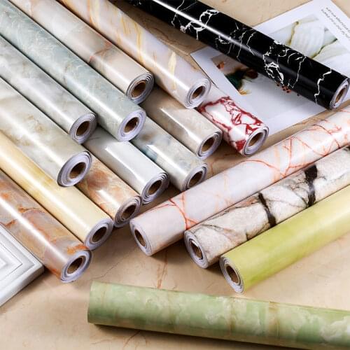 Mocha Black Self-adhesive Wallpaper Pure Color Contact Paper Modern Home Film Furniture Countertop Waterproof Marble Wallpaper