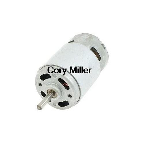 DC 12V 12000RPM 2 Pins Rotated Speed Cylinder ShapeD Motor