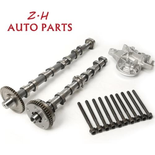 EA888 MK2 1.8T 2.0T Exhaust & Intake Camshaft Assembly Camshaft Bridge Bracket Cylinder Head Bolt Set For Audi A4 A5 Q3 TT VW CC
