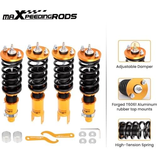 24 Step Tuning Coilover Suspension Kit for Honda Civic EK EJ EM 96-00 Adj Height