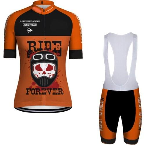 LairschDan Summer Womens MTB Short Sleeve Cycling Jerseys Road Bike Jerseys Breathable Shirt Bicycle Wear Maillot Cyclisme Femme