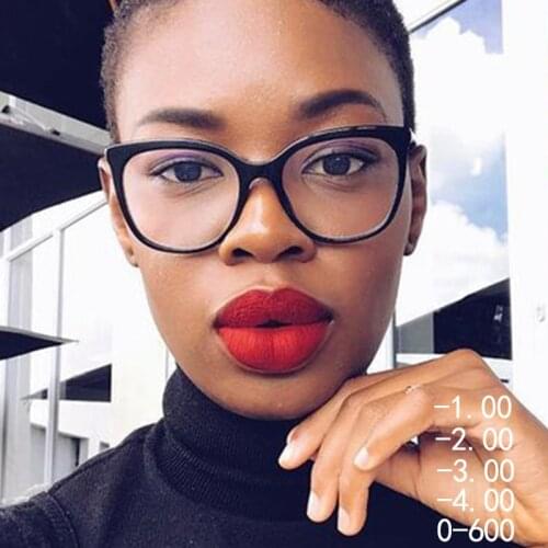 Reading Glasses For Women Anti Blue Light Ladies Oversized Round Black Brand Designer Computer Presbyopia Eyeglasses Frame +1 +6