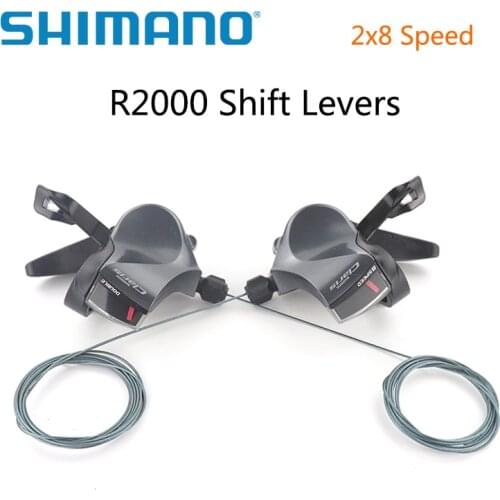 Shimano Claris SL-R2000 2x8 speed Rapidfire Plus Flatbar Shift Levers Bicycle handle Used for flat handlebars on road bike