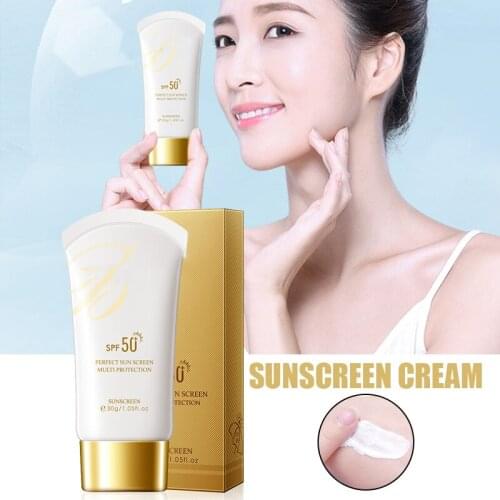 Sunscreen Lotion SPF50 Whitening Moisturizing Lasting Refreshing Cream for Summer MPwell