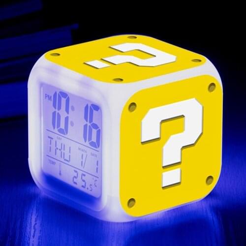 Creative punctuation mark question mark alarm clock Personalized alarm clock