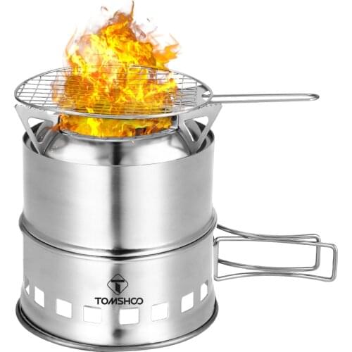 Bump Outdoor Camping Furnace End Deconstructable Wood Stoves Picnic Barbecue Stoves Cross Border Detachable Wood Burner Furnace