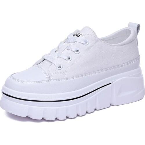 6cm casual Womens Boots Genuine Leather Autumn Lace-up Motorcycle Boots Ladies British Style Womens Ankle Boots