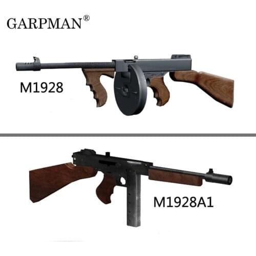 1:1 Thompson Gun M1928 Manual DIY 3D Paper Model
