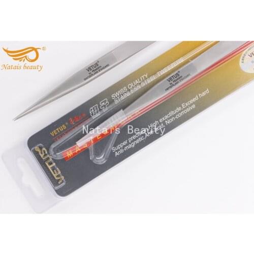 10pcs/lot Stainless Steel Eyelashes Extension Tweezers with all different Type