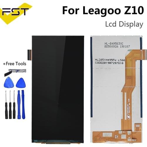 100% Tested For Leagoo Z10 LCD Display Screen Repair Parts for Leagoo Z10 LCD Mobilephone Digital Accessory With Tools