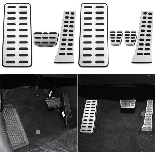 Car styling footrest Brake Accelerator Pedal Case For Hyundai Sonata Santa Fe Mistra ix45 ix35 i35 Auto Accessories