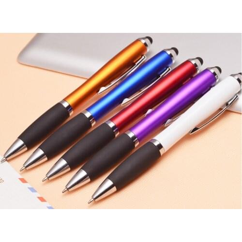 [Free Ship Free 1 Color Logo] IPAD Touch Metal Pen for Promotion/Gift/Office Use - Best Choice For Company Stylus Pen