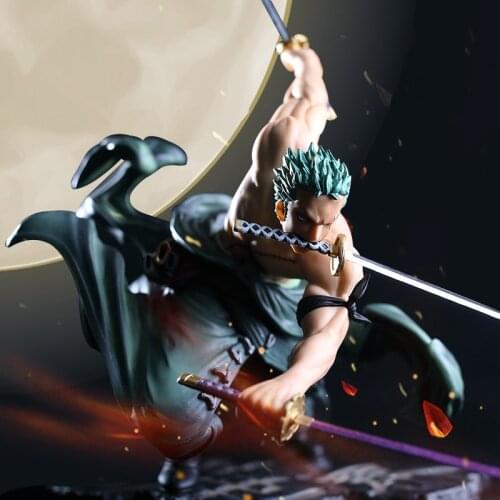 One Piece Roronoa Zoro Three Thousand World Combat Edition Figure Anime Figurine PVC Zoro Action Figure Collectible Model Toy