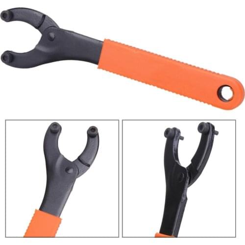 Bicycle Repair Wrench Bike Shaft Flywheel Lock Ring Disassembly Eight-word Wrench Mountain Bike Bottom Bracket Removal Tools