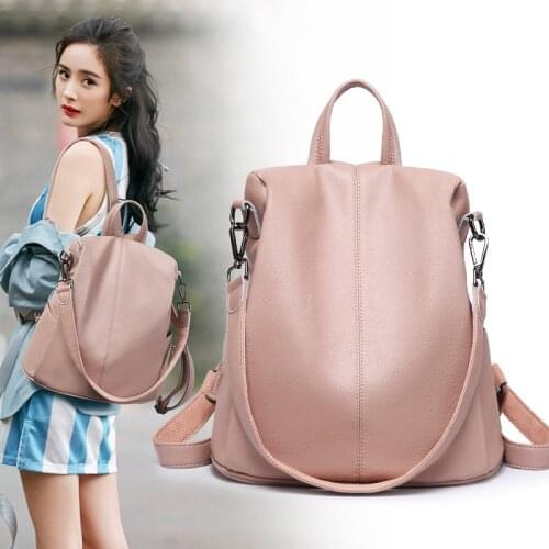 Fashion Anti-theft Backpack Outdoor Shopping Storage Bags Umbrella Mobile Power Wallet Cell Phone Organizer Supplies Accessories