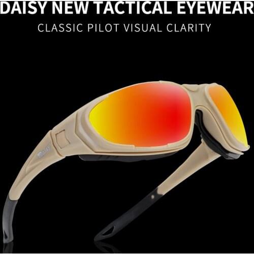 2021 new Daisy goggles multi lens mens and womens outdoor riding glasses anti UVA / UVB polarized glasses