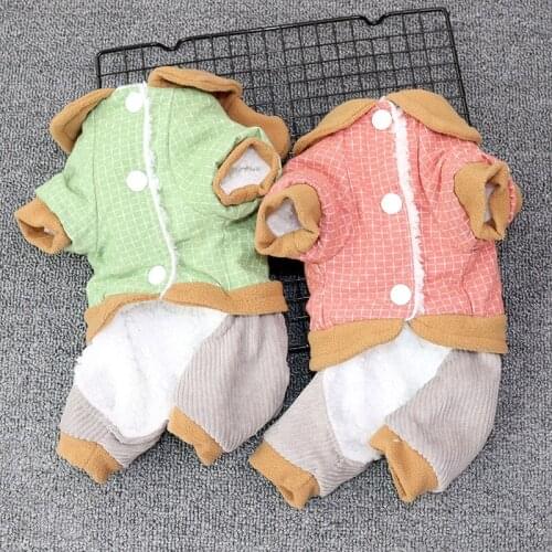 Pet Dog Clothes Spring Dog Coats Jumpsuit Thicken Pets Outdoor Clothing Hoodies For Clothing For eddy Dogs Costume