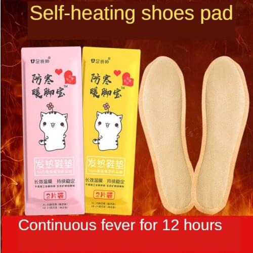 Autumn and Winter Warmed Insole Female Self-Heating Male Walking Charging-Free Foot Warmer Warm Feet Disposable Feet Warmer Warm
