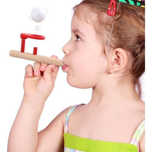 Ball Floating Game Blow Toy Outdoor Funny Sports Creative Pipe Balance Child Kids Gift Educational Toys Juggling Blow Ball Toy