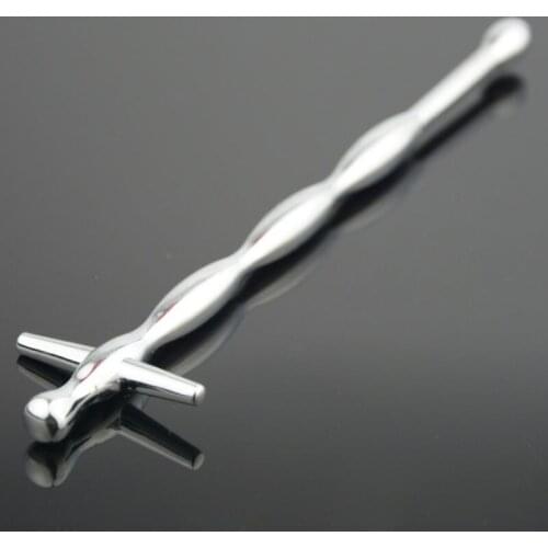 Cross Shape Stainless Steel Urethral Plug Sounding Rods Penis Insertion Sex Toys For Men Cbt Urethral Sound Dilators Stimulation
