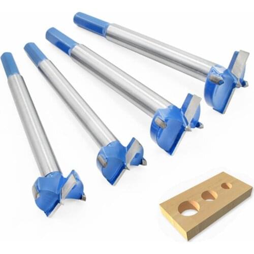 1 pcs 16mm-35mm Lengthened Woodworking Hex Shank Hinge Hole Saw Cutter Woodworking Tools Router Bits Board Drill Bit