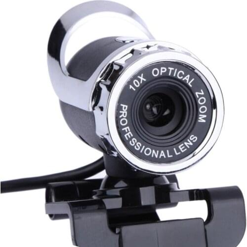 Ausdom A859USB Webcam Built-in Microphone with USB 2.0 for Laptop Live Broadcast Video Conference Work Computer Camera