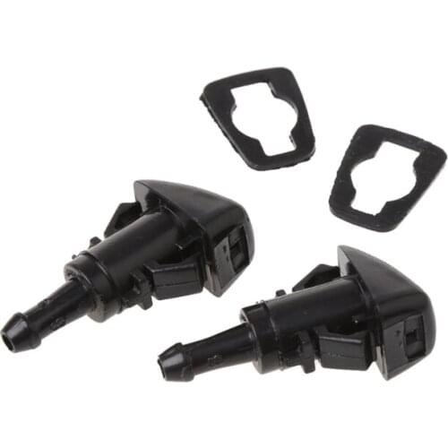 1 Pair Windshield Washer Wiper Water Spray Nozzle For Hyundai Verna ix35 ix25 E7CA