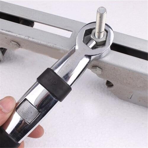 1PC Multifunctional Flexible Type Wrench 4-19mm Adjustable Inner Hexagon Wrench Spanner
