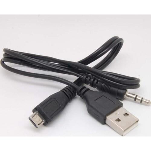 10pcs 3.5mm Car Stereo AUX Auxiliary Audio Micro USB Cable For Samsung Galaxy S3