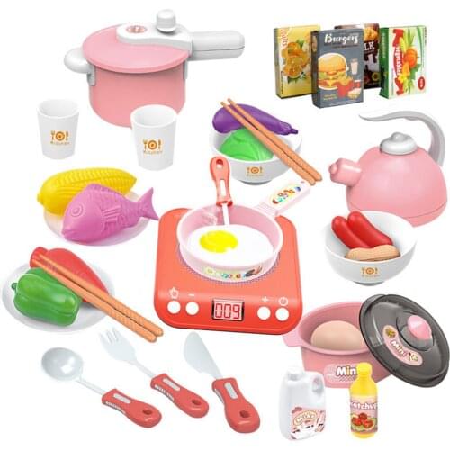 36Pcs Children Play House Toy Cut Fruit Plastic Vegetables Kitchen Baby Classic Kids Toys Pretend Playset Educational Toys