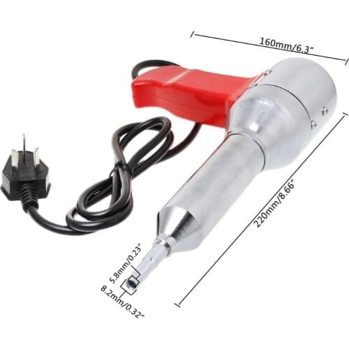 700W Plastic Welding Torch Industrial Hot Air Soldering Gun Ceramic Heater