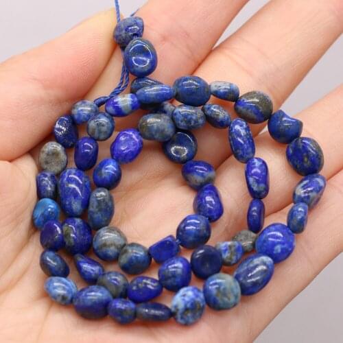 100% Natural Stone Lapis lazuli Beads Irregular Loose Bead High Quality for Jewelry Making Bracelet Necklace Accessories