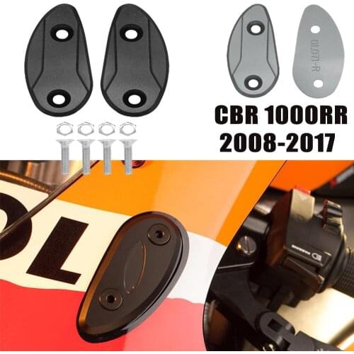 CBR1000RR Motorcycle Rearview Mirror Seat Decorative Cover Mirror Base for Honda CBR 1000 RR CBR 1000RR 2008-2017