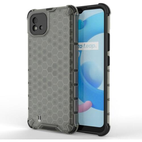 Realme C11 C20 Back Cover Bumper Phone Case for OPPO Realme C11 Case Real Me C 20 11 Hard PC Back Panel Funda Shockproof Case