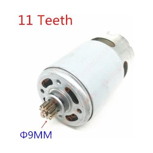 11teeth RS550 7.2V 9.6V 10.8V 12V 14.4V 16.8V 18V 21V 24V 25V Motor for BOSCH DeWALT HITACHI MAKITA METABO Milwaukee Hilti Ryobi