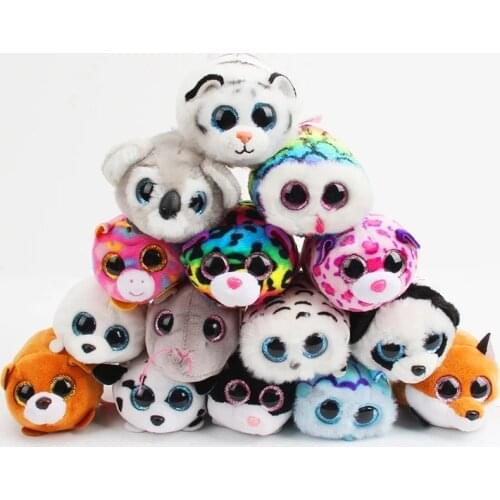 Ty big eyes cute ragdoll plush toy mobile phone screen wipe mouse crocodile unicorn owl collection doll boy girl birthday gift