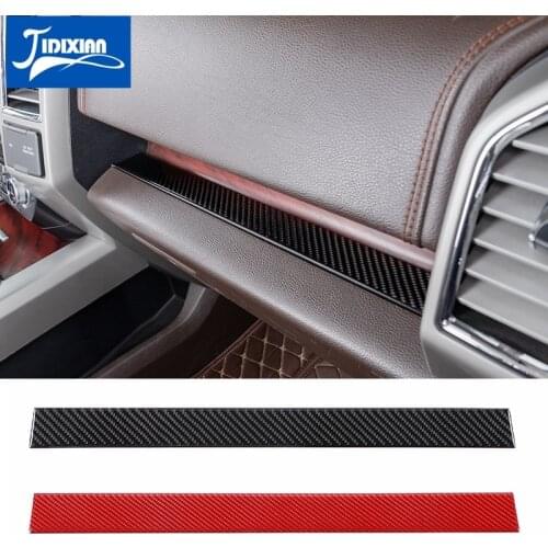 JIDIXIAN Car Copilot Storage Slot Mat Decoration Cover Sticker for Ford F150 F-150 2015 2016 2017 2018 2019 2020 2021 Accessory