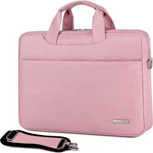 New solid color laptop bag handbag briefcase computer bag is suitable for Apple Xiaomi Lenovo Dell shoulder bag school bag