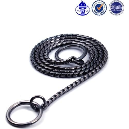 Dog collar copper snake P chain decorative gold necklace Pet leash harness poodle for large medium small dog accessories stuff