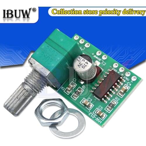 1PCS PAM8403 mini 5V digital amplifier board with switch potentiometer can be USB powered