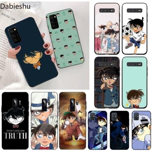 Anime Detective Conan Luxury Unique Phone Cover for Samsung S20 plus Ultra S6 S7 edge S8 S9 plus S10 5G lite 2020