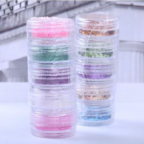 34 boxes of nail art sequins glitter set phototherapy nail art nail accessories make up glitter sequins