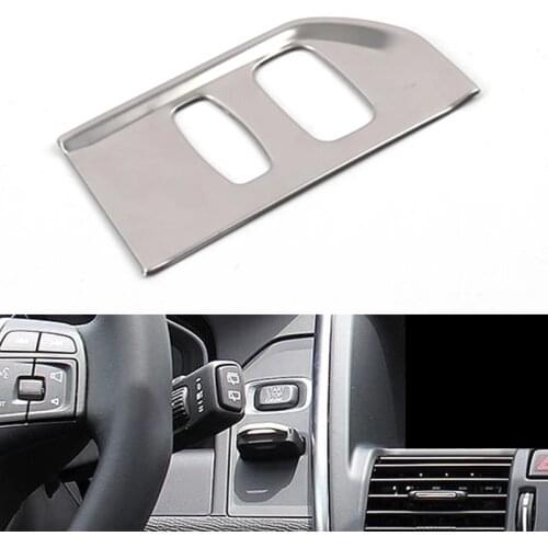 For Volvo XC60 2012 2013 2014 2015 2016 2017 Ignition Device Key Hole Frame Decorative Trim