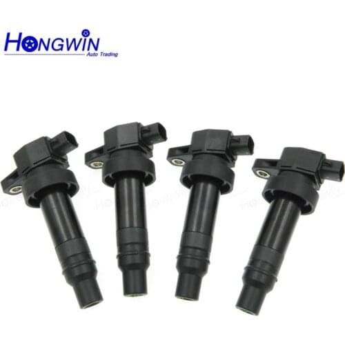 4pcs 27301-2B010 / 273012B010 / 27301 2B010 Ignition Coil Fits Hyundai Kia Motor 10-11 Kia Soul 1.6L OEM Quality