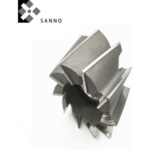 HSS shell end mill D40x20x16x12T / D63x30x27x16T / D80x45x27x8T / D100x50x32x12T customized face milling cutter hob cutting tool