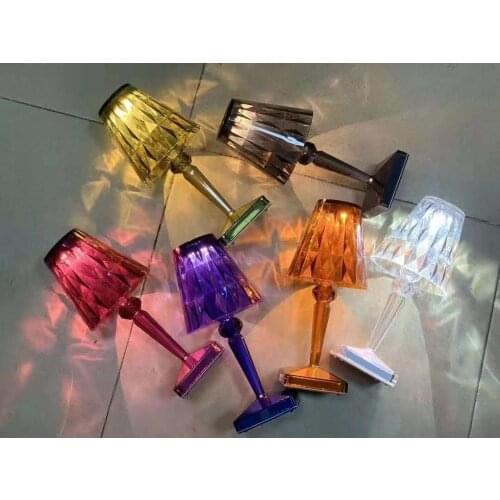 26x12cm diamonds lamps Creative desk lamp LED charging lamp diamond lamp bedside lamp