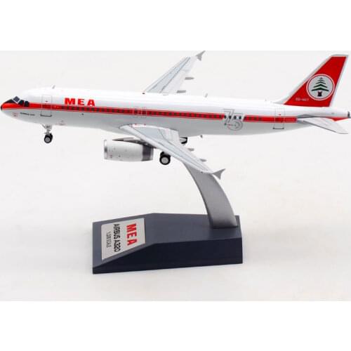 Diecast 1/200 Scale A320 OD-MRT 75 MEA Middle East airline Aircraft 320 Plane Model Airplanes collectible show model Toy