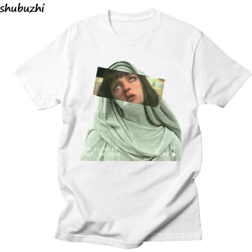 Pulp Fiction Tshirt New mens Summer Quentin Tarantino T-shirt Hip Hop Printed shubuzhi tShirts men