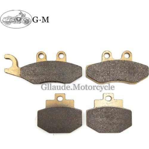 Motorcycle Front / Rear Brake Pads For GILERA VX 125 Runner/ST 2005-2014 VX 200 Runner/ST 05-11 VXR 200 Runner Heng Tong 02-04