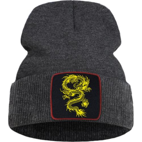 Cobra Kai Dojo Hideous Printing 2020 Beanie Cap Fashion Winter Knitted Hats Quality Outdoor Unisex Hats Comfortable Warm Hat